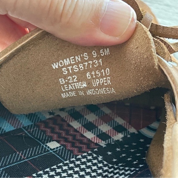 Sperry Women's Leather Boat Shoes Size 9.5 - Picture 3 of 6